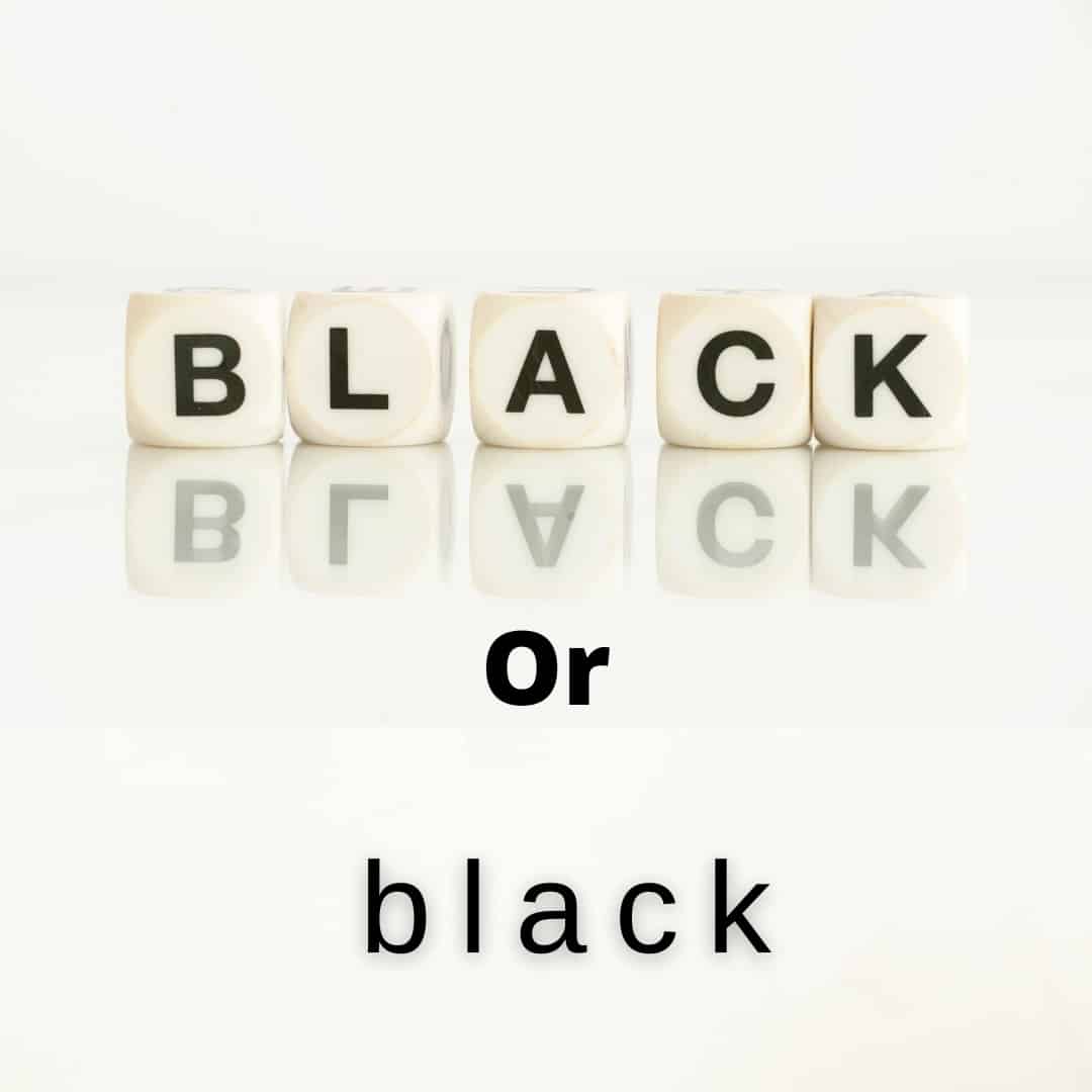 black – A Racial Microaggression – Change Needed?